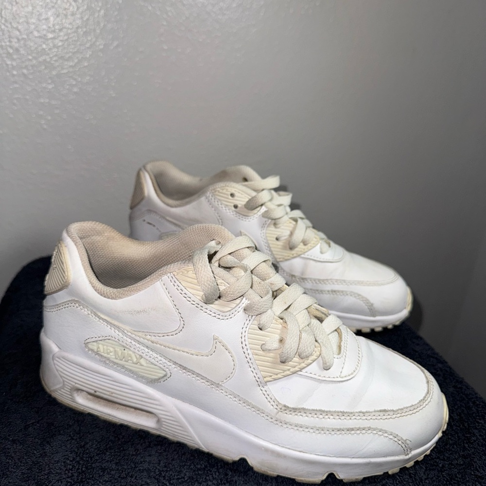Nike Kids Cream White Sneakers